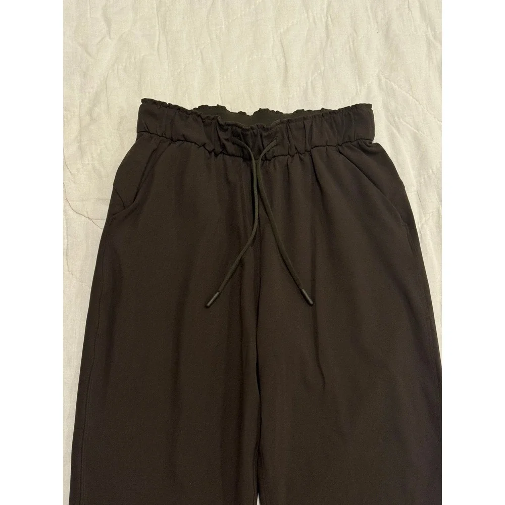 Lululemon Stretch High-Rise Jogger Dark Olive Green Size 4 LW5CV4S Pants